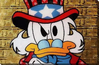 Постер Американский Скрудж