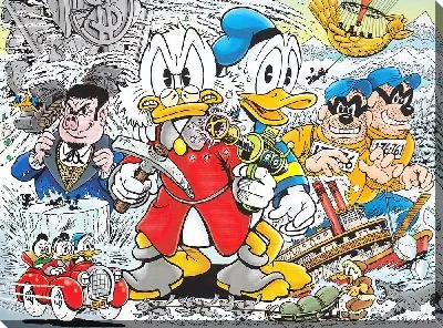 Картина маслом Утиные истории