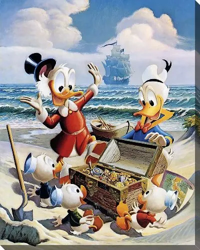 Постер Утиные истории и клад