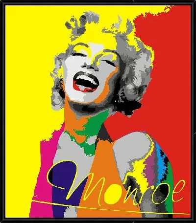 Мэрилин Монро в стиле поп-арт