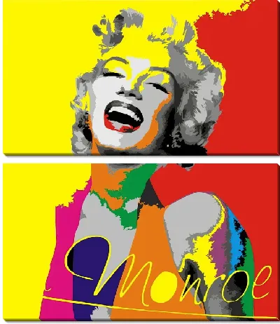 Мэрилин Монро в стиле поп-арт