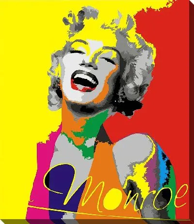 Мэрилин Монро в стиле поп-арт