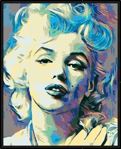 Картина Мэрилин Монро портрет