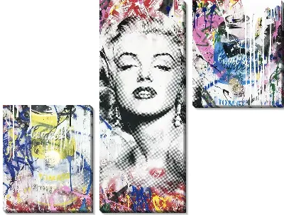 Модульная картина Актриса Marilyn Monroe