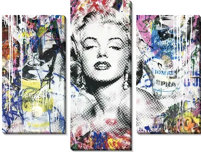 Модульная картина Актриса Marilyn Monroe