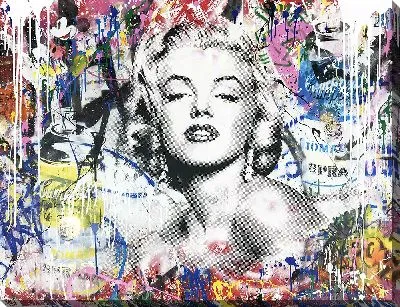 Картина маслом Актриса Marilyn Monroe