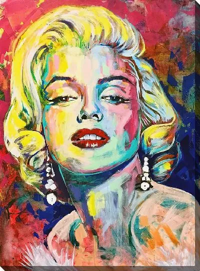 Постер Портрет актрисы Мэрилин Монро