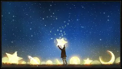 Светящиеся звезды и планеты