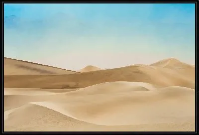 Картина Пустыня и голубое небо
