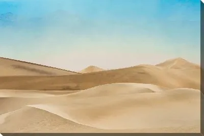 Постер Пустыня и голубое небо