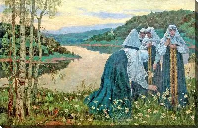 Девушки на берегу