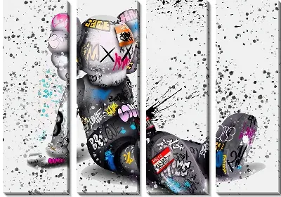 Картина Kaws artwork