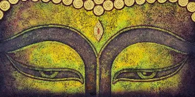 Плакат Взгляд Будды