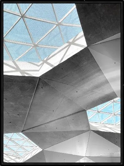 Картина Окна в виде сот