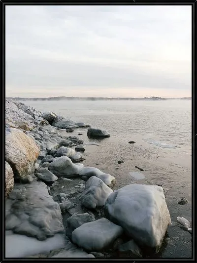 Картина Каменистый берег