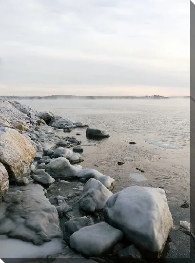 Постер Каменистый берег