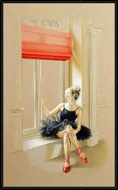 Картина Балерина у окна