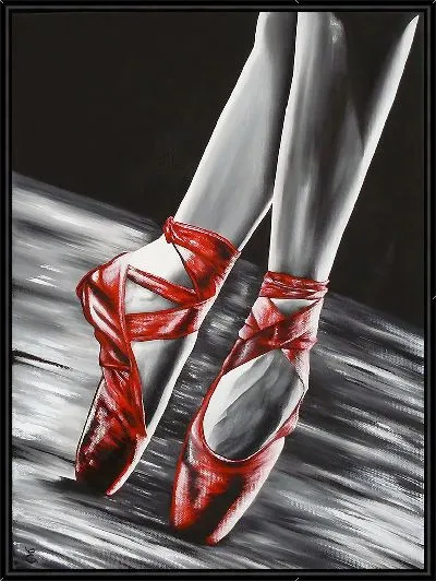 Картина Красный балетные пачки