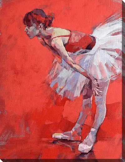 Картина маслом Уставшая балерина