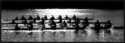 Картина Соревнование по гребле