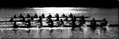 Постер Соревнование по гребле
