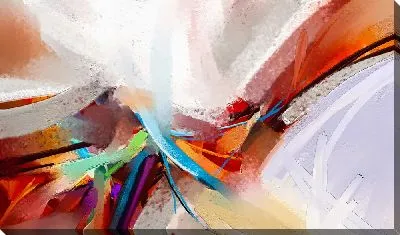 Картина маслом Яркие мазки