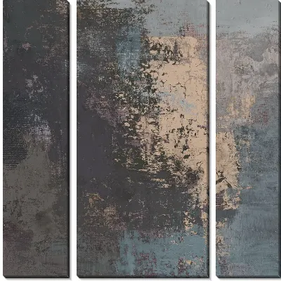 Модульная картина Серая текстура