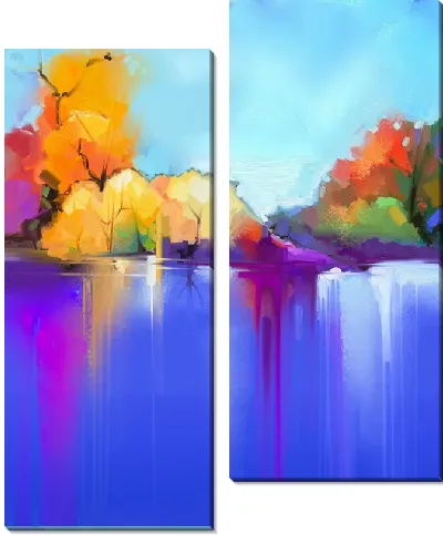 Картина Яркий пейзаж №3