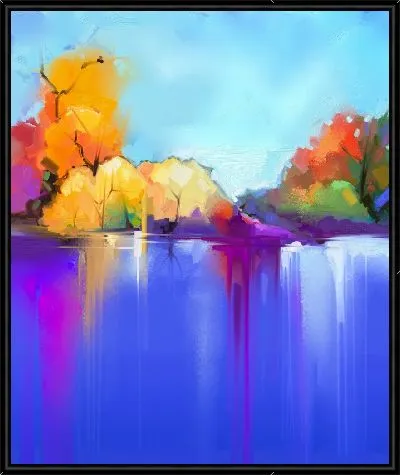 Картина Яркий пейзаж №3