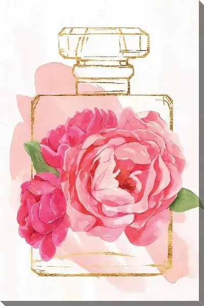 Постер Парфюмерия с пионами