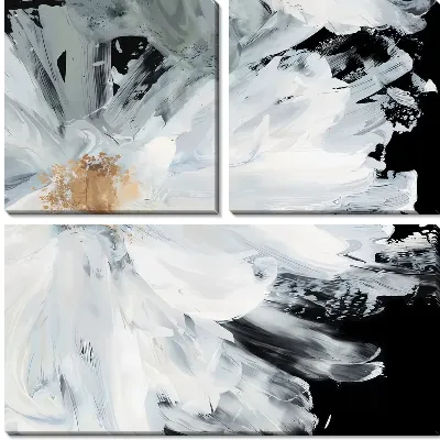 Модульная картина Макро пион