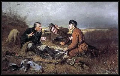 Охотники на привале