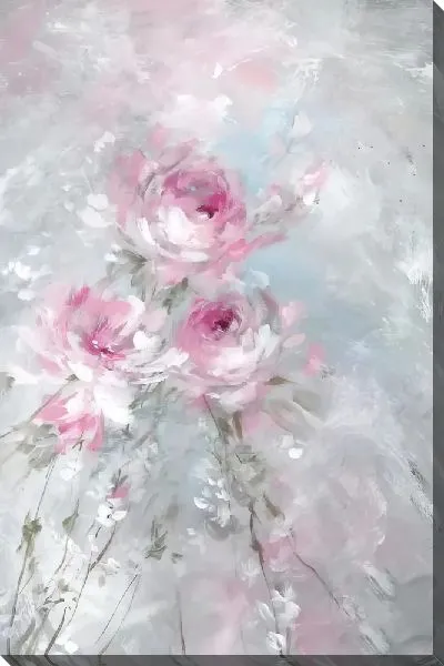Картина маслом Нежные пионы
