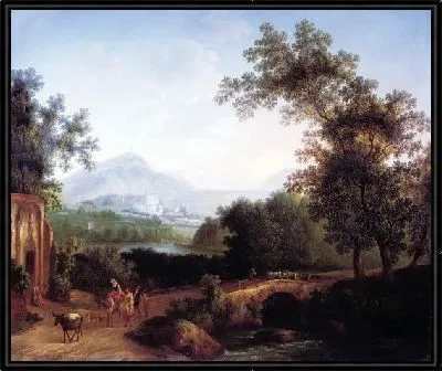 Итальянский пейзаж (Italian landscape)