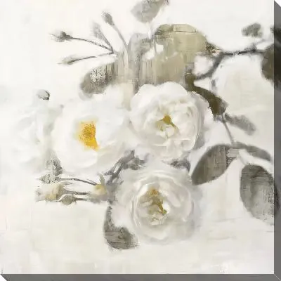 Картина маслом Ветка с пионами