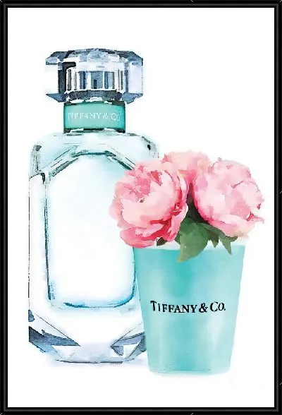 Картина Духи Tiffany и пионы
