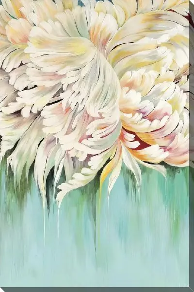 Картина маслом Волнистый пион