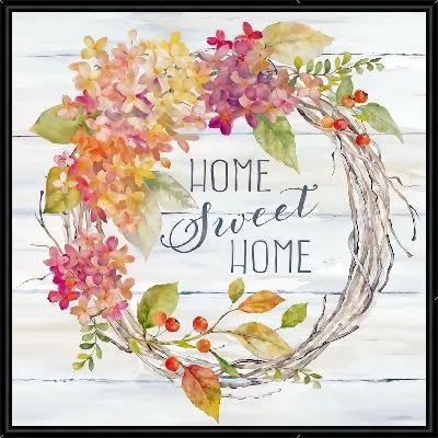 Картина Гортензии Home - sweet home