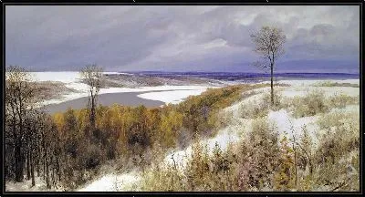 Картина Ранний снег