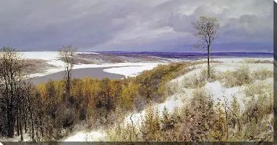 Картина Ранний снег