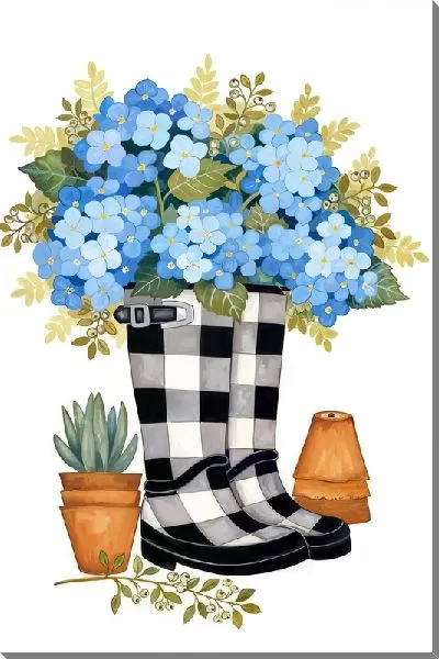 Постер Гортензии в сапогах