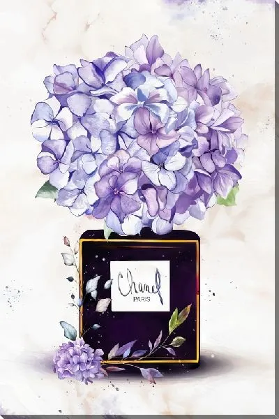 Постер Духи с гортензиями
