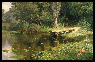 Заросший пруд