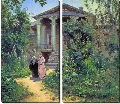 Картина Бабушкин сад