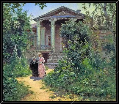Картина Бабушкин сад