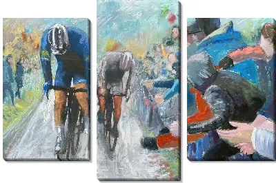 Велогонка и зрители