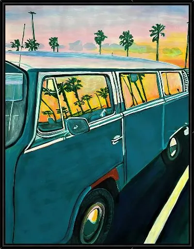Картина Минивэн путешествий