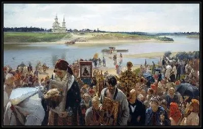 Картина Крестный ход (Procession)