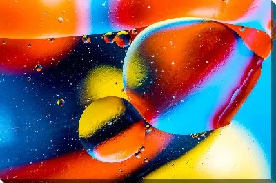 Картина маслом Мокрая композиция