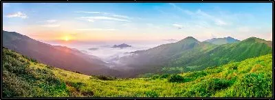 Картина Красивый пейзаж на горы